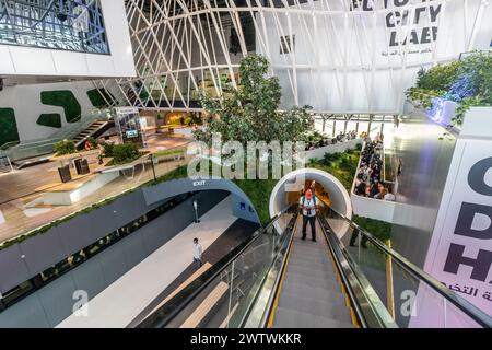 DUBAI, VAE - 31. OKTOBER 2021: Deutschland-Pavillon auf der Expo 2020 in Dubai, Vereinigte Arabische Emirate. Stockfoto