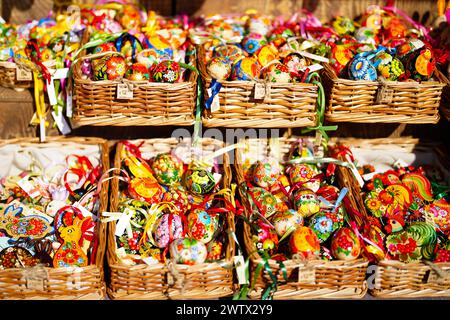 Illustration zum Thema Ostern/Ostermarkt. Im Bild: Alter Wiener Ostermarkt, aufgenommen am Dienstag, 19. März 2024, auf der Freyung in Wien, Österreich. - 20240319 PD2651 Credit: APA-PictureDesk/Alamy Live News Stockfoto