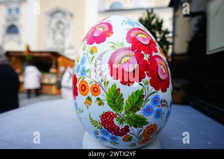 Illustration zum Thema Ostern/Ostermarkt. Im Bild: Alter Wiener Ostermarkt, aufgenommen am Dienstag, 19. März 2024, auf der Freyung in Wien, Österreich. - 20240319 PD2653 Credit: APA-PictureDesk/Alamy Live News Stockfoto