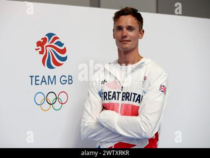 Dateifoto vom 09-06-2021 des britischen Chris Grube, der eine stolze Tradition erweitern will, nachdem er als jüngste Neuzugänge im britischen Segelteam für die Olympischen Sommerspiele in Paris bestätigt wurde. Ausgabedatum: Mittwoch, 20. März 2024. Stockfoto