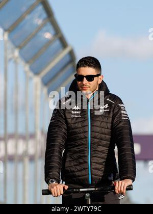 Albert Park Grand Prix Circuit, 20. März 2024: Pierre Gasly (FRA) von Alpine während des Formel 1 Grand Prix von Australien 2024. Corleve/Alamy Live News Stockfoto