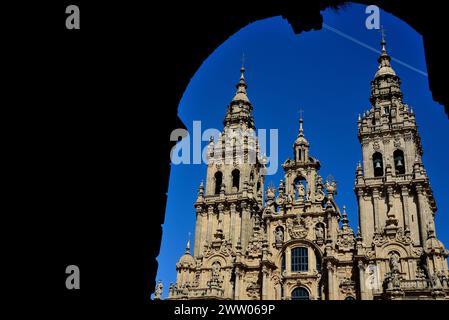 Kathedrale von Santiago de Compostela, A Coruña, Spanien Stockfoto