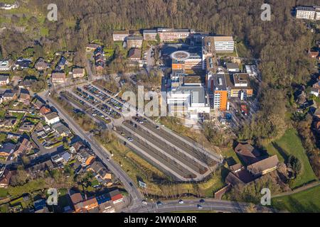 Luftbild, St. Barbara-Klinik mit Parkplatz, Hubschrauberlandeplatz, Stadtbezirk Heessen, Hamm, Ruhrgebiet, Nordrhein-Westfalen, Deutschland ACHTUNGxMINDESTHONORARx60xEURO *** Luftaufnahme, St. Barbara Klinik mit Parkplatz, Hubschrauberlandeplatz, Bezirk Heessen, Hamm, Ruhrgebiet, Nordrhein-Westfalen, Deutschland ATTENTIONxMINDESTHONORARx60xEURO Stockfoto