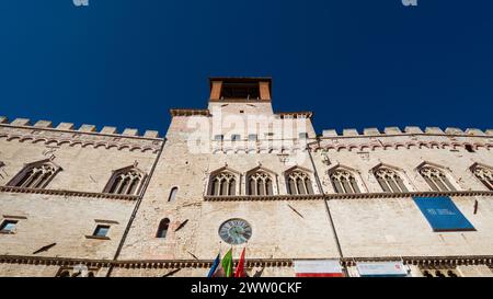 Nationalgalerie Umbriens, eine berühmte Gemäldesammlung im Palazzo dei priori in Perugia Stockfoto