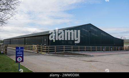 Belvoir Vale RDA Centre (Reiten für den Behindertenverband) - Colston Bridge Farm, Nottinghamshire Stockfoto