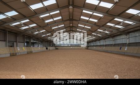 Belvoir Vale RDA Centre (Reiten für den Behindertenverband) - Colston Bridge Farm, Nottinghamshire Stockfoto