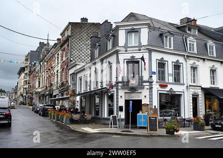Cafe im Spa Stockfoto