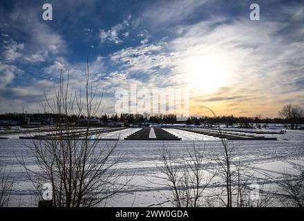 Winter in Ottawa Stockfoto