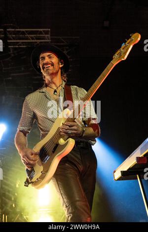 Mailand, Italien. November 2023. Josh Smith von Halestorm tritt am 28. November 2023 im Alcatraz Mailand auf. (Foto: Roberto Finizio/NurPhoto) Credit: NurPhoto SRL/Alamy Live News Stockfoto