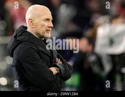 München, Deutschland. März 2024. firo : 05.03.2024, Fußball, Champions League, Saison 2023/2024, Achtelfinale, FC Bayern München - Lazio Rom 3:0, Matthias Sammer, Halbfigur, Credit: dpa/Alamy Live News Stockfoto