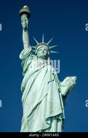 Die Freiheitsstatue in New York Stockfoto