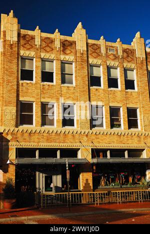 Architektur im ft Worth Sundance Square Stockfoto