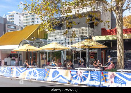Lee and Me Cafe, Crown Street, Wollongong, New South Wales, Australien Stockfoto