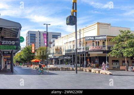 Crown Street Mall, Wollongong, New South Wales, Australien Stockfoto