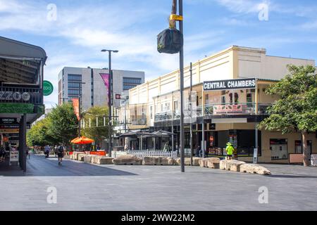 Crown Street Mall, Wollongong, New South Wales, Australien Stockfoto