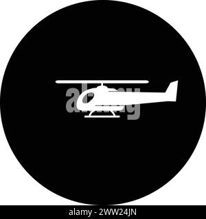 Hubschrauber-Symbol Vektor-Illustration Design Stock Vektor