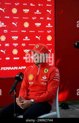 Melbourne, Australien. März 2024. 21.03.2024, Albert Park Circuit, Melbourne, FORMEL 1 ROLEX AUSTRALIAN GRAND PRIX 2024, im Bild Charles Leclerc (MCO), Scuderia Ferrari Credit: dpa/Alamy Live News Stockfoto