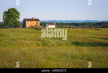 Manassas National Battlefield Park im Prince William County, Virginia, USA Stockfoto