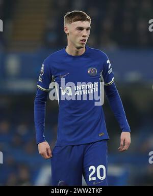 Cole Palmer aus Chelsea. - Chelsea / Newcastle United, Premier League, Stamford Bridge Stadium, London, UK - 11. März 2024. Nur redaktionelle Verwendung – es gelten Einschränkungen für DataCo. Stockfoto