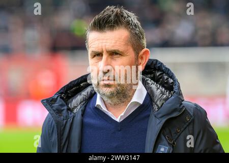 Nenad Bjelica ( 1. FC Union Berlin, Trainer), 1. FC Union Berlin gegen SV Werder Bremen, 1. Bundesliga, Fussball, DFB, Bundesliga, Spielzeit 2023/2024 Stockfoto