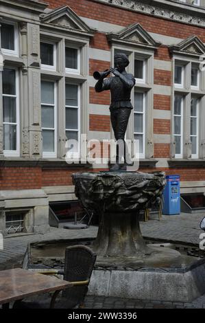 Hameln berühmte Stadt Pan Piper, Deutschland Stockfoto