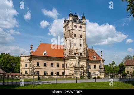 Schloss Greillenstein in Roehrenbach, Waldviertel, Niederösterreich, Österreich Stockfoto