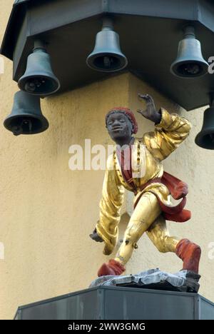 Glockenspiel in der Sendlinger Straße München Bayern Deutschland Stockfoto