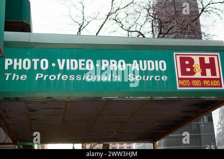 New York, NY, USA - 21. März 2024: Stockfoto