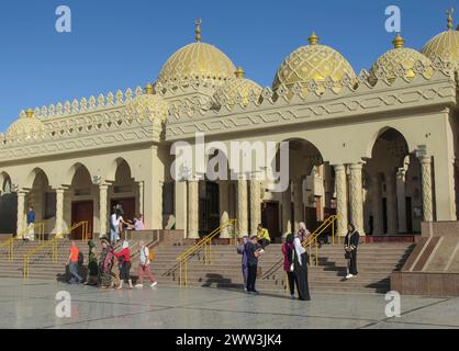Al Mina Moschee, Hurghada, Ägypten Stockfoto