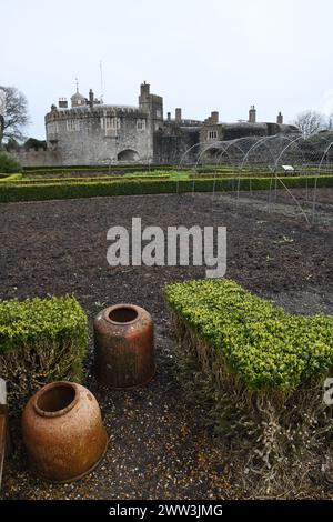 Schloss Gemüsespiel Stockfoto