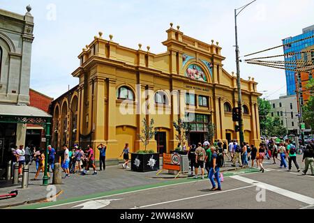 Queen Victoria Market Melbourne Australien Victoria Port Phillip Bay Indischer Ozean Stockfoto