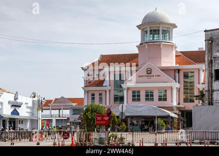 Swettenham Pier Cruise Terminal, Georgetown, Penang Island, Malaysia Stockfoto