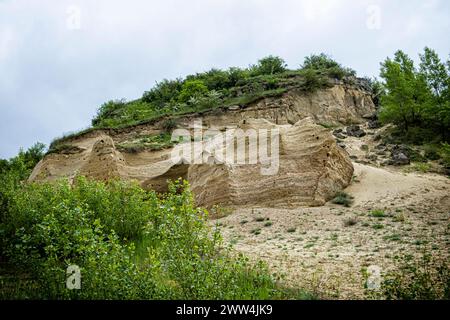 Sandberg, Devinska Nova Ves, Slowakische republik. Reiseziel. Natürliche Szene. Stockfoto