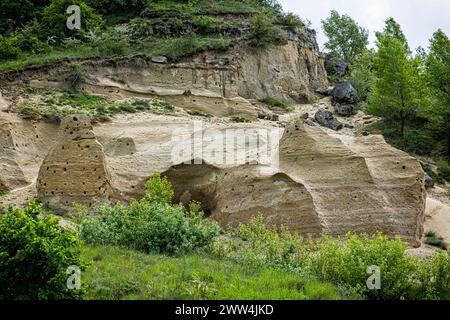 Sandberg, Devinska Nova Ves, Slowakische republik. Reiseziel. Natürliche Szene. Stockfoto