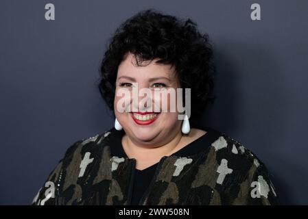 München, Deutschland. März 2024. Meltem Kaptan, Comedian, kommt zur Premiere der 5. Staffel der Comedyserie „LOL - Last One Laughing“ in die Astor Filmlounge im ARRI. Die Serie beginnt auf 28.03.2024 bei Prime Video. Quelle: Sven Hoppe/dpa/Alamy Live News Stockfoto