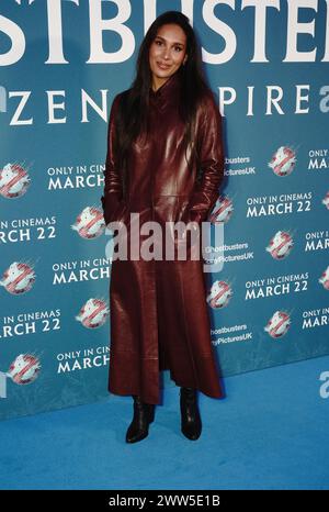 Rianna kommt zur britischen Gala-Vorführung von Ghostbusters: Frozen Empire im Ham Yard Hotel in London. Bilddatum: Donnerstag, 21. März 2024. Stockfoto