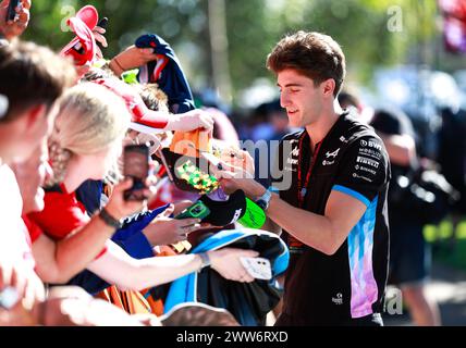 DOOHAN Jack (aus), Alpine F1 Team A524, Porträt beim Formel 1 Rolex Australian Grand Prix 2024, 3. Runde der Formel 1 Weltmeisterschaft 2024 vom 22. Bis 24. März 2024 auf dem Albert Park Circuit in Melbourne, Australien Stockfoto