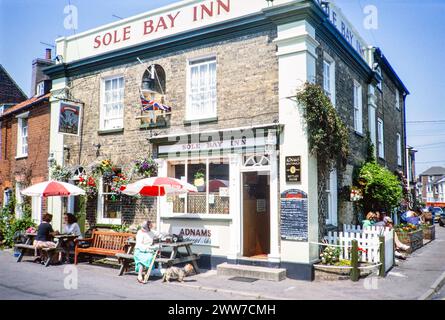 Sole Bay Inn Pub, Southwold, Suffolk, England, 1980er Jahre Stockfoto