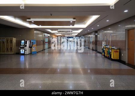 Seoul, Südkorea - Asan Medical Center, das größte Krankenhaus Südkoreas, ist nach einem Massenrücktritt von Ärzten ruhig. Stockfoto