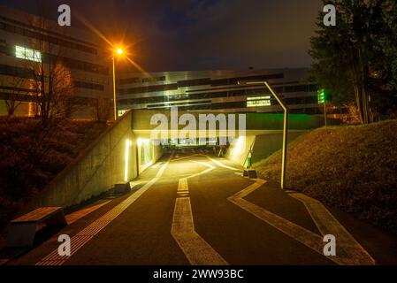 linz, österreich, 21. märz 2024, johannes kepler Universität, jku *** linz, österreich, 21. märz 2024, johannes kepler universität, jku Copyright: XW.Simlingerx Stockfoto