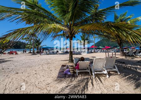 Maracas Beach in Trinidad und Tobago Stockfoto