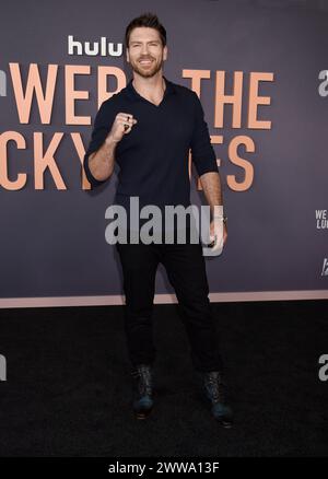 Los Angeles, USA. März 2024. Jesse Kove kam am 21. März 2024 zu Hulus „We Were the Lucky Ones“-Premiere in Los Angeles im Academy Museum of Motion Pictures in Los Angeles, KALIFORNIEN. © Janet Gough/AFF-USA.COM Credit: AFF/Alamy Live News Stockfoto