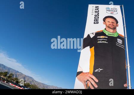 Thermal, CA, USA. März 2024. Die Crew von Juncos Hollinger Racing Chevrolet bereitet ihre Rennwagen für die erste Thermal Club $1 Million Challenge im Thermal Club in Thermal CA vor. (Credit Image: © Grindstone Media Group/ASP) NUR REDAKTIONELLE VERWENDUNG! Nicht für kommerzielle ZWECKE! Stockfoto