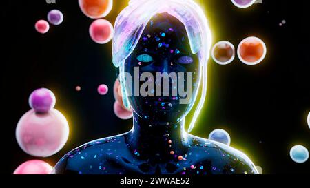 Geruchssinn, konzeptionelle Illustration. Stockfoto