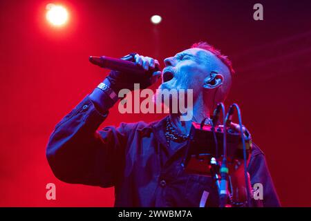 Newcastle, Großbritannien - 22. März 2024. Stereo-MCS treten im O2 City Hall in Newcastle auf. Foto: Jill O'Donnell / Alamy Live News Stockfoto