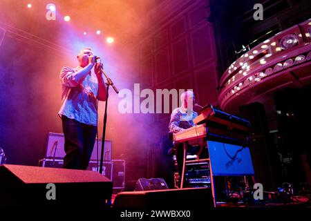 Newcastle, Großbritannien - 22. März 2024. Inspiral Teppiche treten im O2 City Hall in Newcastle auf. Foto: Jill O'Donnell / Alamy Live News Stockfoto