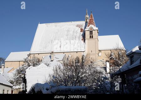 Pfarrkirche St. Stephan, Eggenburg, Niederösterreich, Österreich Stockfoto