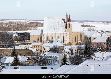 Pfarrkirche St. Stephan, Eggenburg, Niederösterreich, Österreich Stockfoto