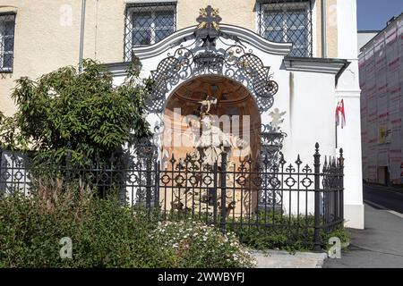 Nepomuk-Kapelle, Wels-Stadt, Oberösterreich, Österreich Stockfoto