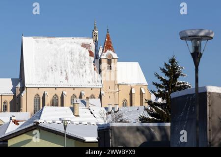 Pfarrkirche St. Stephan, Eggenburg, Niederösterreich, Österreich Stockfoto